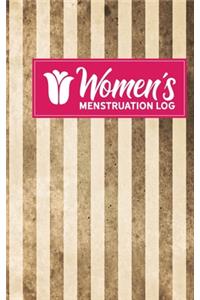 Women's Menstruation Log