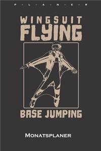 Wingsuit Flying Base Jumping Monatsplaner