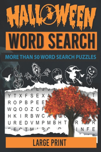 Halloween Word Search - More Than 50 Word Search Puzzles