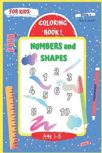 Coloring Book! number and shapes