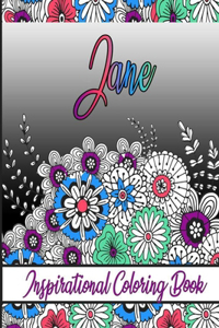 Jane Inspirational Coloring Book