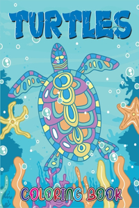 Turtles Coloring Book