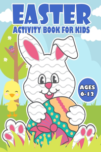 Easter Activity Book For Kids Ages 6-12