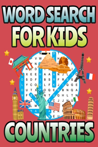 Word Search For Kids - Countries