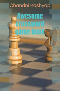 Awesome crossword game book