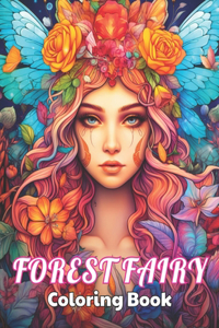 Forest Fairy Coloring Bookfor Adult