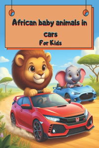 "Safari Speedsters: Coloring Fun with African Animals in Sports Cars" Discover the excitement of coloring with 49 animated African animal adventures. A safari trip colo