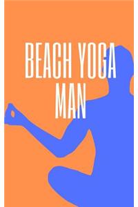Beach Yoga Man