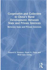 Cooperative and Collective in China's Rural Development: Between State and Private Interests
