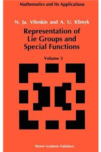 Representation of Lie Groups and Special Functions