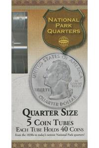 Quarter Size 5 Coin Tubes