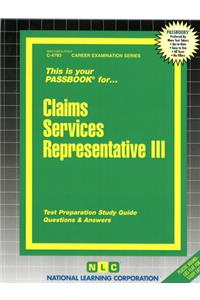 Claims Services Representative III