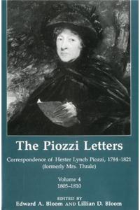 The Piozzi Letters V4