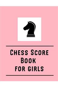 Chess Score Book For Girls