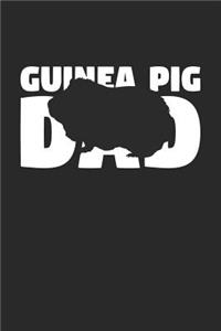 Guinea Pig Notebook 'Guinea Pig Dad' - Guinea Pig Diary - Father's Day Gift for Animal Lover - Mens Writing Journal