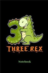 Three Rex Notebook