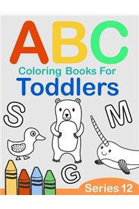 ABC Coloring Books for Toddlers Series 12
