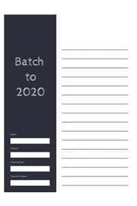 Batch to 2020