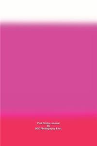 Pink Ombre Journal
