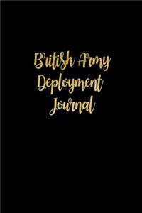 British Army Deployment Journal