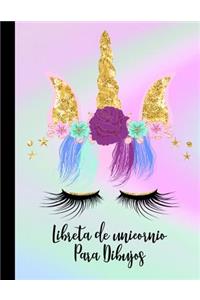 Libreta de Unicornios Para Dibujos