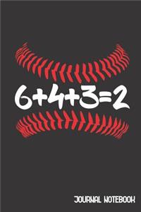 6+4+3=2 Journal Notebook
