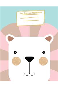 Lion Journal Notebook