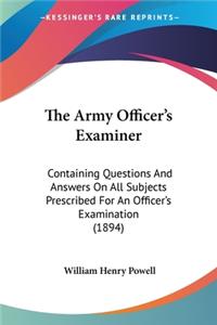 Army Officer's Examiner