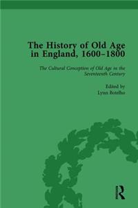 History of Old Age in England, 1600-1800, Part I Vol 1