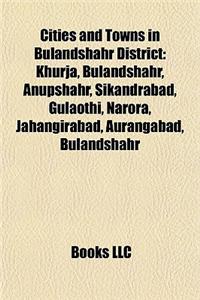 Cities and Towns in Bulandshahr District