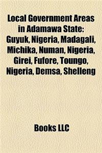 Local Government Areas in Adamawa State