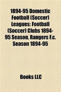 1894-95 Domestic Football (Soccer) Leagues