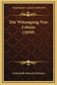 Die Weissagung Von Lehnin (1850)