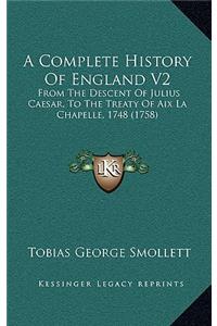 A Complete History Of England V2