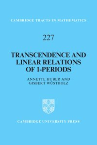 Transcendence and Linear Relations of 1-Periods