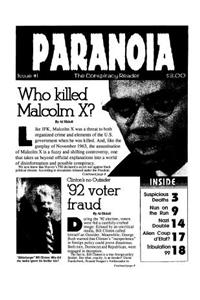 Paranoia Magazine Issue #1