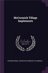 McCormick Tillage Implements