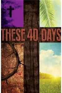 These 40 Days Images Lent Bulletin (Pkg of 50)