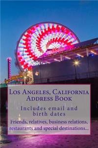 Los Angeles, California Address Book