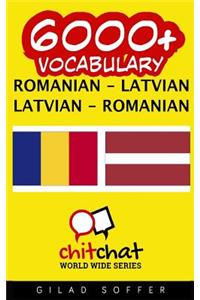 6000+ Romanian - Latvian Latvian - Romanian Vocabulary