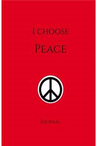 I Choose Peace Journal