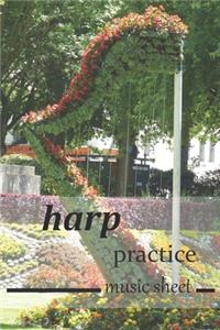 harp practice sheet