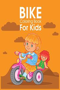 Bike Coloring Book For Kids