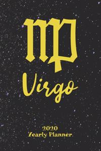 2020 Yearly Planner - Zodiac Sign Virgo