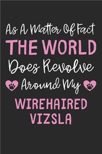 As A Matter Of Fact The World Does Revolve Around My Wirehaired Vizsla