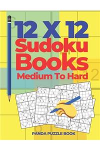 12x12 Sudoku Books Medium To Hard