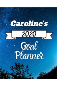 Caroline's 2020 Goal Planner: 2020 New Year Planner Goal Journal Gift for Caroline / Notebook / Diary / Unique Greeting Card Alternative