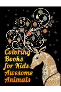 coloring books for kids awesome animals