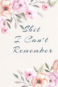 Shit I Can't Remember.