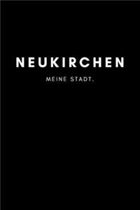 Neukirchen: Notizbuch, Notizblock, Notebook - 120 freie Seiten mit Rahmen, DIN A5 (6x9 Zoll) - Notizen, Termine, Ideen, Skizzen, Planer, Tagebuch, Organisation 